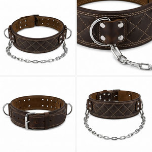 Ceinture de musculation en cuir de qualité professionnelle pour dips, tractions, exercices avec son propre poids, équipement de fitness, ceinture de dips avec logo personnalisé - Product Image 6