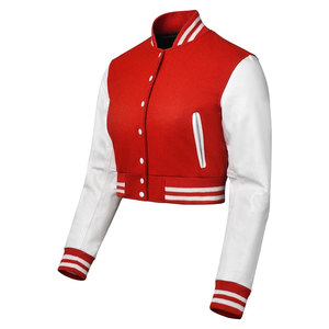 Varsity <b>Jacket</b> Women Premium Quality <b>Leather</b> and Wool Baseball Letterman <b>Jacket</b> <b>Long</b> Sleeve Classic College Style Bomber <b>Jacket</b> - Product Image 2