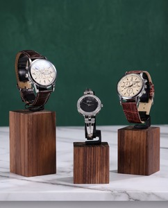 Innovative Custom <b>Acrylic</b> Modern Transparent for Watch Display <b>Block</b> with Cuff Eye-Catching Retail Window Presentation Rack - Product Image 6