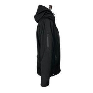 Veste softshell d'hiver à capuche pour homme, best-seller, chaude, imperméable, respirante, anti-UV, résistante aux déchirures, 100% polyester - Product Image 3