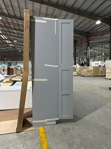 ตู้ครัว MDF รุ่นใหม่ U289624 ดีไซน์แผงสีเทาเชคเกอร์ ติดตั้งง่าย - Product Image 3