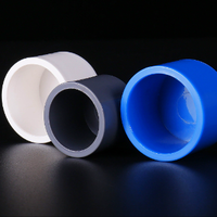 Bouchon d'extrémité en PVC épaissi, capuchon de protection pour tuyau d'alimentation en eau, raccord de conduit, vente en gros