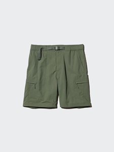 กางเกงขาสั้นผู้ชาย Cargo ผ้าซาตินคอตตอน 100% เป็นมิตรกับสิ่งแวดล้อม สีพื้น - Product Image 4