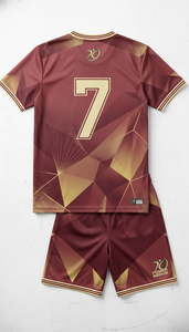 Ensemble maillot et short de volley-ball vert forêt personnalisé en gros, OEM, anti-humidité, uniforme d'équipe, vêtements de sport par sublimation - Product Image 2