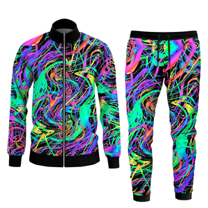 Survêtements pour hommes en coton 100% personnalisables, vêtements de sport d'hiver de haute qualité avec impression par sublimation - Product Image 1