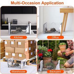 2pcs Automatic Continuous Cycle Live <b>Mouse</b> Cage Traps Humane Rat Trap for Chipmunk and Rodent Pest Control - Product Image 6