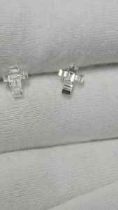 Diamante Sintético en Forma de Cruz, Diamante Cultivado en Laboratorio CVD, Cortes Especiales, Certificado IGI, Joyería Personalizada - Product Image 2
