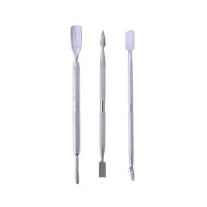 Removedor de Gel y Cortacutículas de Acero Inoxidable Rosa, Ecológico, Reutilizable, de Doble Punta, Bonito y Conveniente para Uñas al por Mayor - Product Image 5