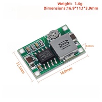 Convertisseur abaisseur de tension DC-DC FYX Stock, module régulateur de tension réglable 3A MP2307DN Mini360 pour drone RC UAV