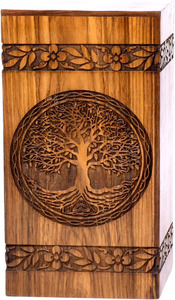 Urnas de Cremación de Madera Hechas a Mano para Funerales y Entierros de Adultos con Logotipo Personalizado a Bajo Precio - Product Image 6