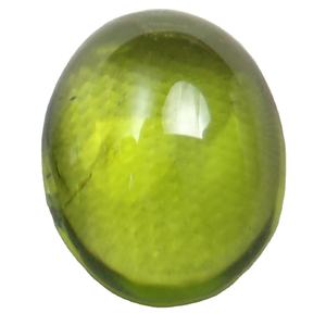 Excellente qualité 100% naturel vert péridot pierre précieuse plat lisse Cabochon coupe forme ovale bijoux faits à la main faisant de superbes pierres - Product Image 2