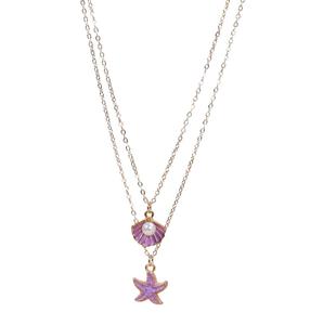 <b>Hot</b> Sales New Design Fashion Layered Alloy Beaded Necklaces for Women Gift - Product Image 1