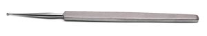 Curettes cutanées professionnelles Fox pour chirurgie otologique, curette Buck Ear de 6 mm avec instruments manuels ENT droits et aiguisés - Product Image 2