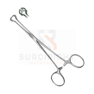 High Quality Steel 6" (15cm) Allis Tissue Forceps Surgical Intestinal Grasping 4x5 Tooth Manual Instrument Set By <b>Blush</b> Surgical - Product Image 6