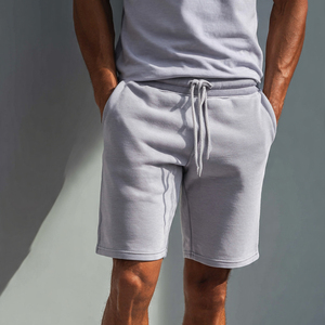 Pantalones Cortos de Felpa 100% Algodón para Hombre, con Cordón Ajustable en la Cintura, Pantalones Deportivos de Invierno para Hombre - Product Image 1