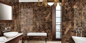 Azulejos de cerámica para piso de 300x600, resistentes al desgaste, azulejos de porcelana esmaltada para pared, para diseño de interiores de tiendas comerciales y oficinas. - Product Image 6