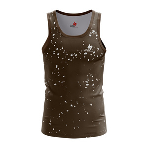 Camiseta Deportiva Sublimada Premium, Sin Mangas, Absorbente de Humedad, para Gimnasio, Fitness, Yoga, Running, Diseño Personalizado - Product Image 1