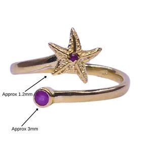 Wedding Wear 925 Sterling Silver Gold Plated Jewelry Ruby Gemstone Women Wear Classic <b>Couple</b> <b>Ring</b> - Product Image 6