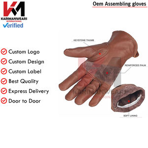 Guantes de Trabajo Resistentes a Cortes, Duraderos, con Palma Reforzada para un Agarre Seguro, Cómodos para Uso Prolongado - Product Image 3