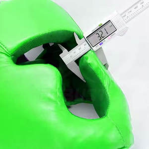 Protector de Cabeza de Cuero para Boxeo, Resistente a Impactos, Ajustable y Transpirable - Product Image 4