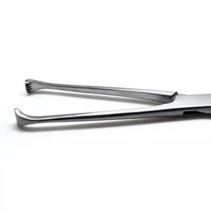 Forceps Allis pour garçons 5x6 en acier inoxydable, instrument chirurgical manuel réutilisable pour une préhension sécurisée des tissus, usage clinique, Hermann - Product Image 4