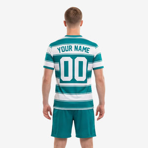 ชุดฟุตบอลทีมสั่งทำขายดีที่สุด ผ้าโพลีเอสเตอร์ 100% เสื้อฟุตบอลสโมสรเด็ก พร้อมโลโก้ ชุดฟุตบอลแบบซับลิเมชั่นรุ่นใหม่ล่าสุด - Product Image 6