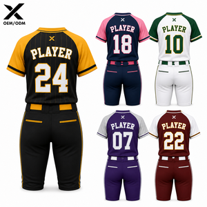 Ensembles d'uniformes de softball personnalisés Eclipse Storm Velocity Fusion Team Collection, sublimés, 100 % polyester, respirants - Product Image 2