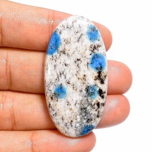 Vente en gros naturel K2 Jaspe pierre précieuse en vrac Druzy poli Cabochon formes mixtes fabrication de bijoux bague/pendentif par gramme GIA - Product Image 1