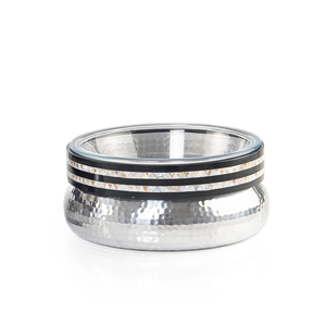 Bol de service en aluminium de style contemporain personnalisable pour cuisines modernes, offrant une utilisation pratique et une forme élégante - Product Image 1
