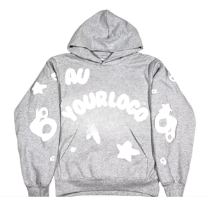 Sudadera con Capucha de Marca Europea Americana de Alta Calidad, Sudadera Deportiva Cálida de Invierno para Hombre y Mujer, Estampado de Telaraña, Estilo Americano - Product Image 1