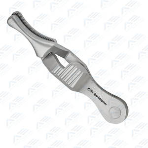 Pinza Bulldog Recta, Instrumento Quirúrgico Manual para Oclusión Vascular, Cirugía General, Acero Inoxidable, Certificación CE - Product Image 5