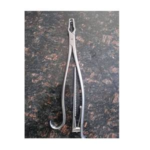 ชุดเครื่องมือจัดกระดูกแบบแมนนวล Lane Bone Holding Clamp ทำจากสแตนเลส พร้อมขากรรไกรแบบหยักและระบบล็อคแบบ Ratchet สำหรับใช้ในโรงพยาบาล โดย Dentavex - Product Image 1