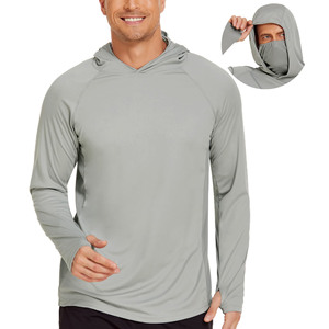 Sweat à capuche de pêche à coupe flexible avec design de qualité supérieure pour hommes, sweat à capuche de pêche ultra cool avec propriétés de séchage rapide et anti-transpiration - Product Image 1