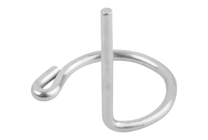 Clip de Retención de Acero K0714 DIN 71805 con Asiento Esférico D1 16, Fijación Electrochapada en Zinc para Rótula - Product Image 4