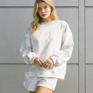Sudadera con Capucha y Pantalones Cortos Personalizados para Mujer, Térmicos, Gruesos, 500 GSM 350 GSM, de Poliéster/Algodón, con Forro Polar, Bordados, Talla Grande - Product Image 1