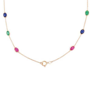 Collier pendentif en forme de cœur en or jaune 18 carats avec diamants et perles sertis en clos, style Christian Strand - Product Image 3