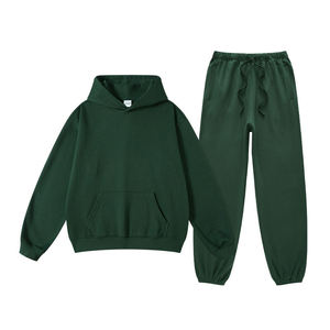 Conjunto de chándal personalizado con logo, proveedor de chándales para ropa urbana estadounidense, MOQ bajo, directo de fábrica - Product Image 2
