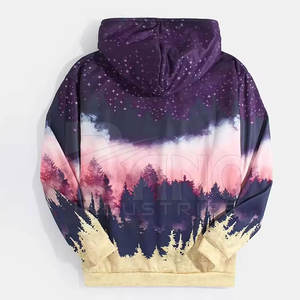 Sudadera con Capucha Blanca Lisa, Casual, para Sublimación, Exportación al por Mayor, Material Suave de Felpa para Invierno - Product Image 2