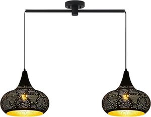 Reliable Manufacturer Classic Metal Pendant Lamp Vintage Hanging <b>Ceiling</b> <b>Light</b> Fixture For Bedroom Living Room And Hotel Decor - Product Image 5