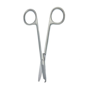 Ciseaux chirurgicaux en gros en acier inoxydable à lames tranchantes, ciseaux de défaçage de sutures de premiers secours, ciseaux à sutures certifiés CE - Product Image 2