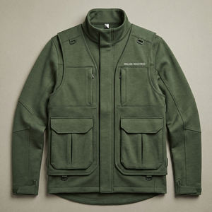 Veste de chasse personnalisée, imperméable, coupe-vent, camouflage, veste tactique d'extérieur, chaude, respirante, logo OEM, équipement pour hommes - Product Image 1