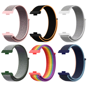 สายนาฬิกาไนลอนยืดหยุ่นแบบเปลี่ยนได้สำหรับ Huawei <span class=keywords><strong>Watch</strong></span> Fit 5/<span class=keywords><strong>5pro</strong></span> สายนาฬิกาไนลอนระบายอากาศได้สำหรับ Huawei Fit 3/4/4pro/5/5pr - Product Image 6