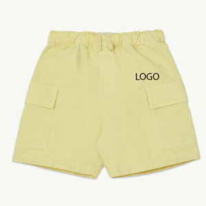 กางเกงขาสั้นเด็กชายเอวยางยืดใส่สบายเหมาะสำหรับใส่ลำลองในช่วงฤดูร้อน  รับผลิตตามแบบ พร้อมสกรีนโลโก้  ขายส่งจำนวนมาก รับออเดอร์จำนวนมาก รุ่น Logo2026 - Product Image 1