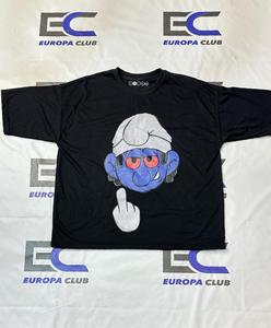 เสื้อยืดสตรีทแวร์ผู้ชายผ้าฝ้ายแท้ 100% หนัก 300GSM ทรงปกติ สกรีนโลโก้ตามสั่ง - Product Image 1