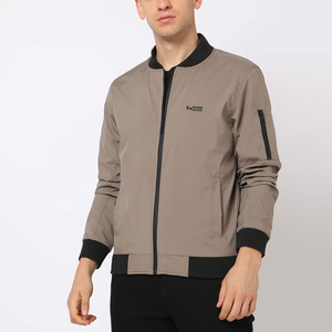 High Street Style Custom Sleeve Pockets Men's Winter <b>Canvas</b> Stand Collar Breathable Windproof <b>Jackets</b> Competitive Price - Product Image 1