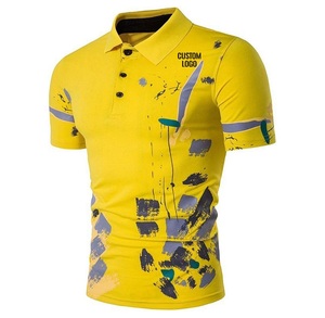 Chemises personnalisées à manches courtes en coton tricoté de haute qualité, décontractées, surdimensionnées, pour hommes, grande taille, séchage rapide - Product Image 5