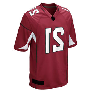 Jersey de Fútbol Americano Personalizado a Precio Económico, Diseño Personalizado, Verde Hierba, Naranja, Negro, Malla Transpirable con Estampado en Degradado - Product Image 2