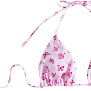 ชุดบิกินี่เซ็กซี่ 2 ชิ้น คุณภาพสูงสำหรับผู้หญิง สำหรับใส่ไปชายหาด ดีไซน์ล่าสุด ชุดบิกินี่ผู้หญิงสีพื้นแบบสั่งทำได้ - Product Image 3