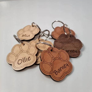 Flat Surface Wooden <b>Key</b> <b>Chains</b> Modern Style Wooden <b>Key</b> <b>Chains</b> Solid Color Wooden <b>Key</b> <b>Chains</b> Custom Factory Wholesale Item Wooden - Product Image 1