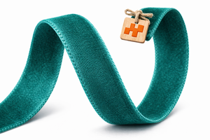 ริบบิ้นกำมะหยี่เนื้อนุ่มสีพื้น ขนาด 15 มม. ผลิตโดยนีลคามัล อินดัสทรีส์ ทำจากโพลีเอสเตอร์ 100% ไม่หดตัว คุณภาพดีเยี่ยม เหมาะสำหรับตกแต่ง - Product Image 2